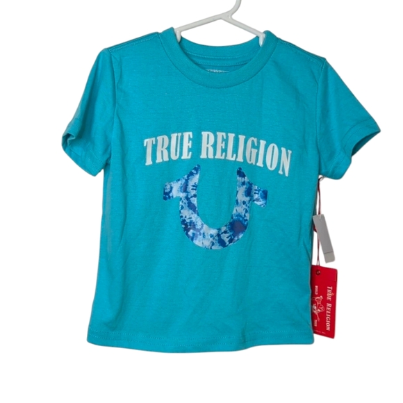 True Religion Blue T-Shirt - Picture 1 of 11
